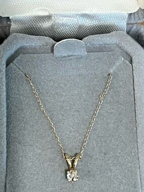 Babys First Diamond Necklace